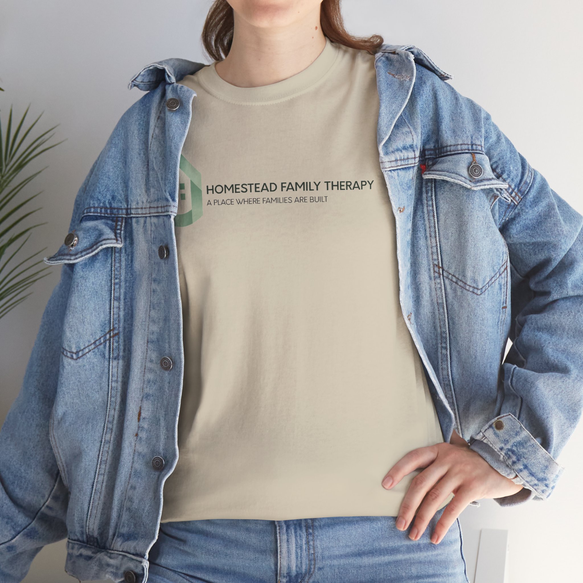 Homestead Family Therapy Logo T-Shirt - Image 28