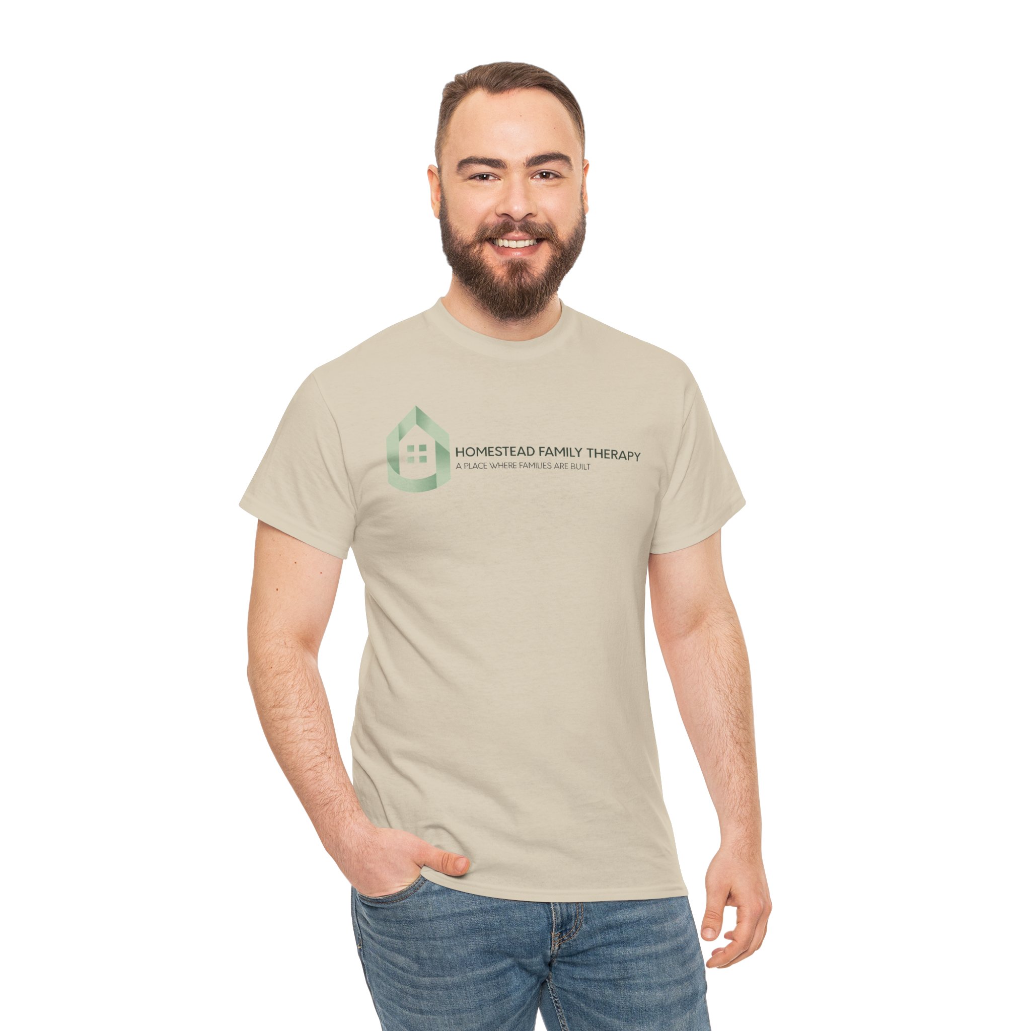 Homestead Family Therapy Logo T-Shirt - Image 26