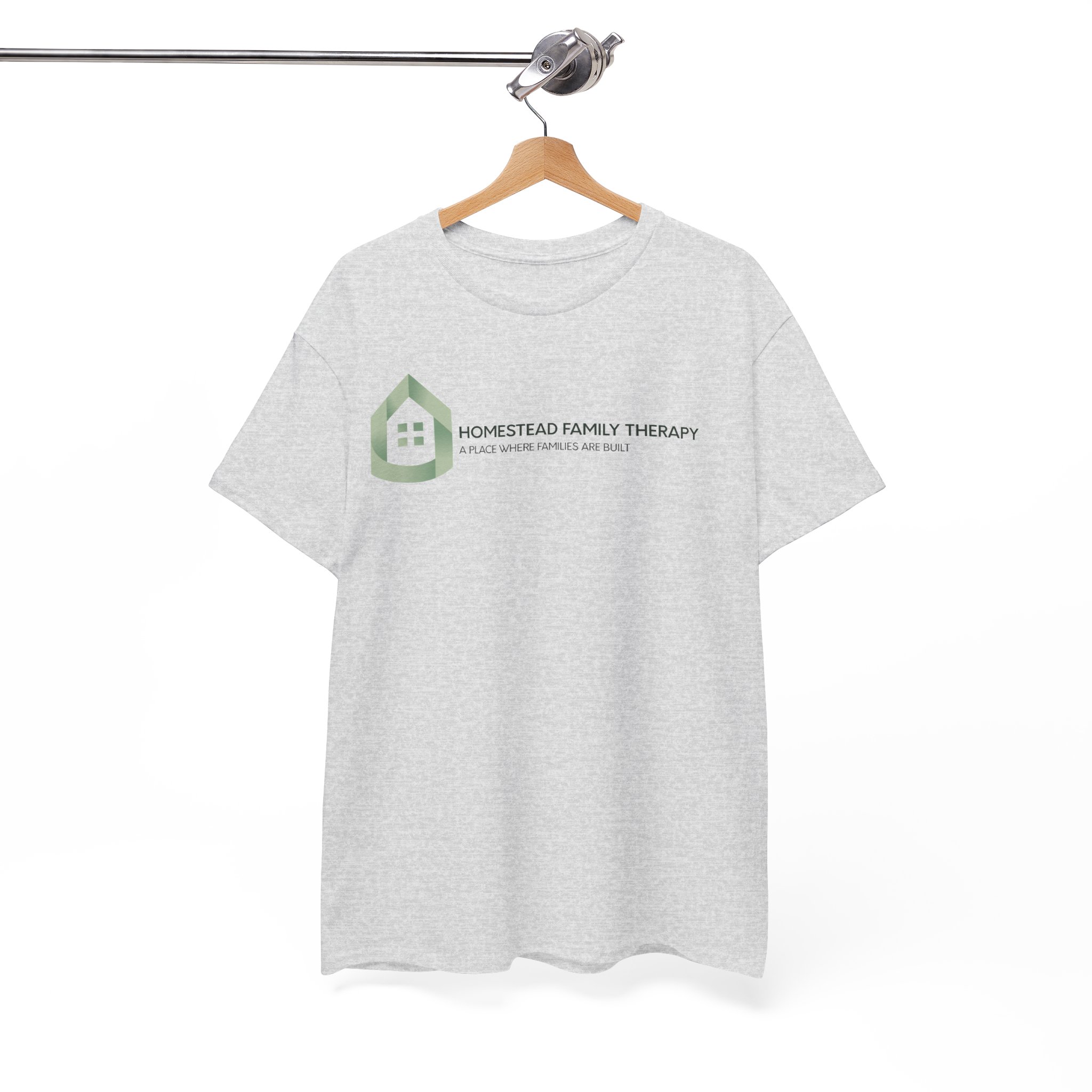 Homestead Family Therapy Logo T-Shirt - Image 16