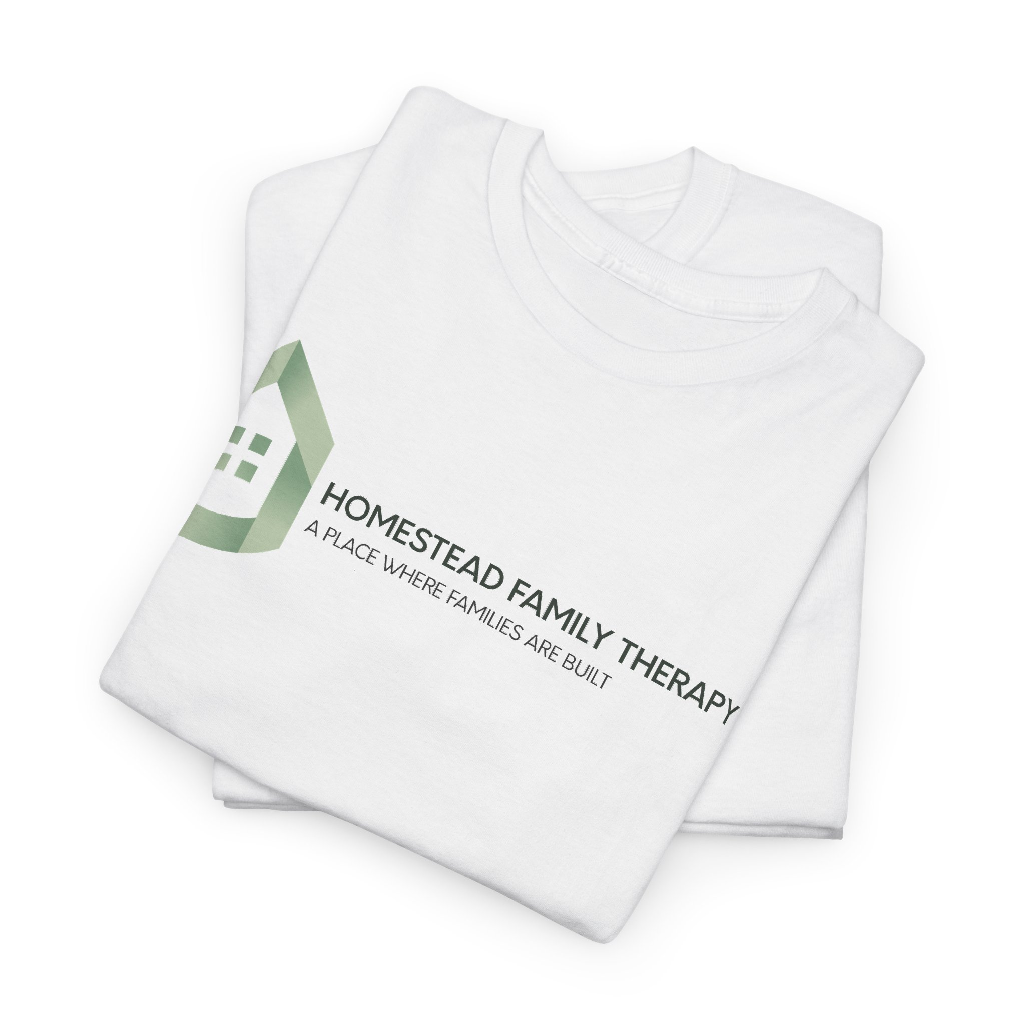 Homestead Family Therapy Logo T-Shirt - Image 3