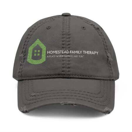 Homestead Family Therapy Distressed Dad Hat