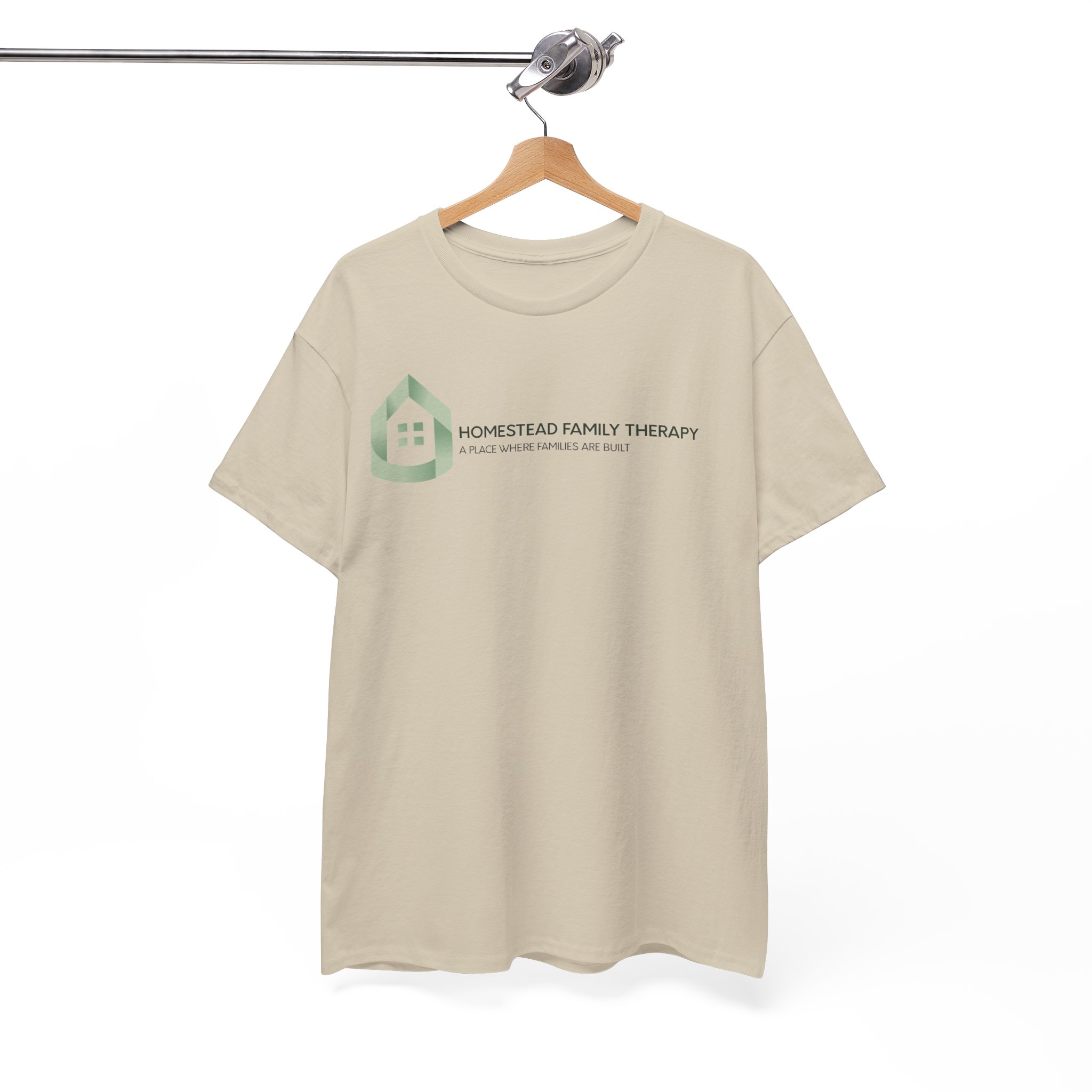 Homestead Family Therapy Logo T-Shirt - Image 25