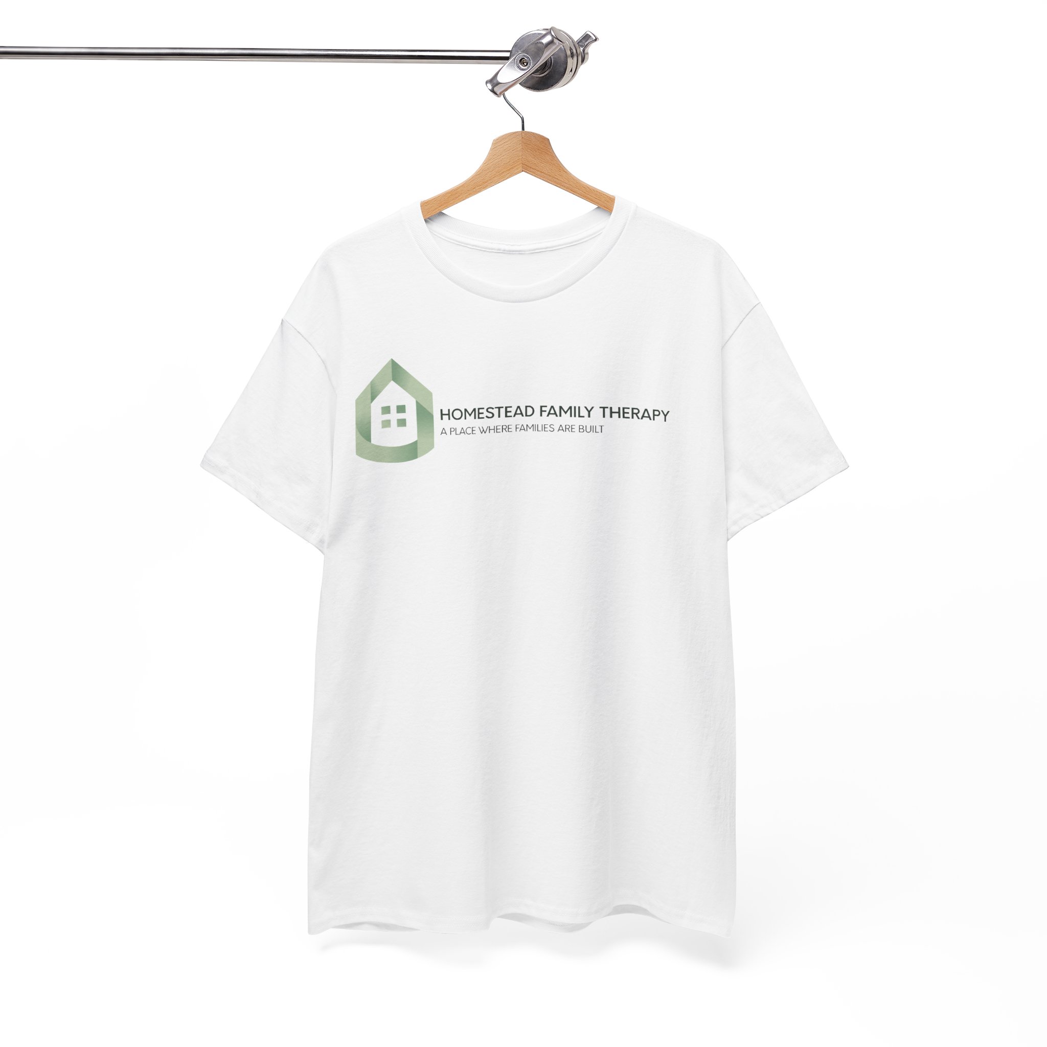 Homestead Family Therapy Logo T-Shirt - Image 7