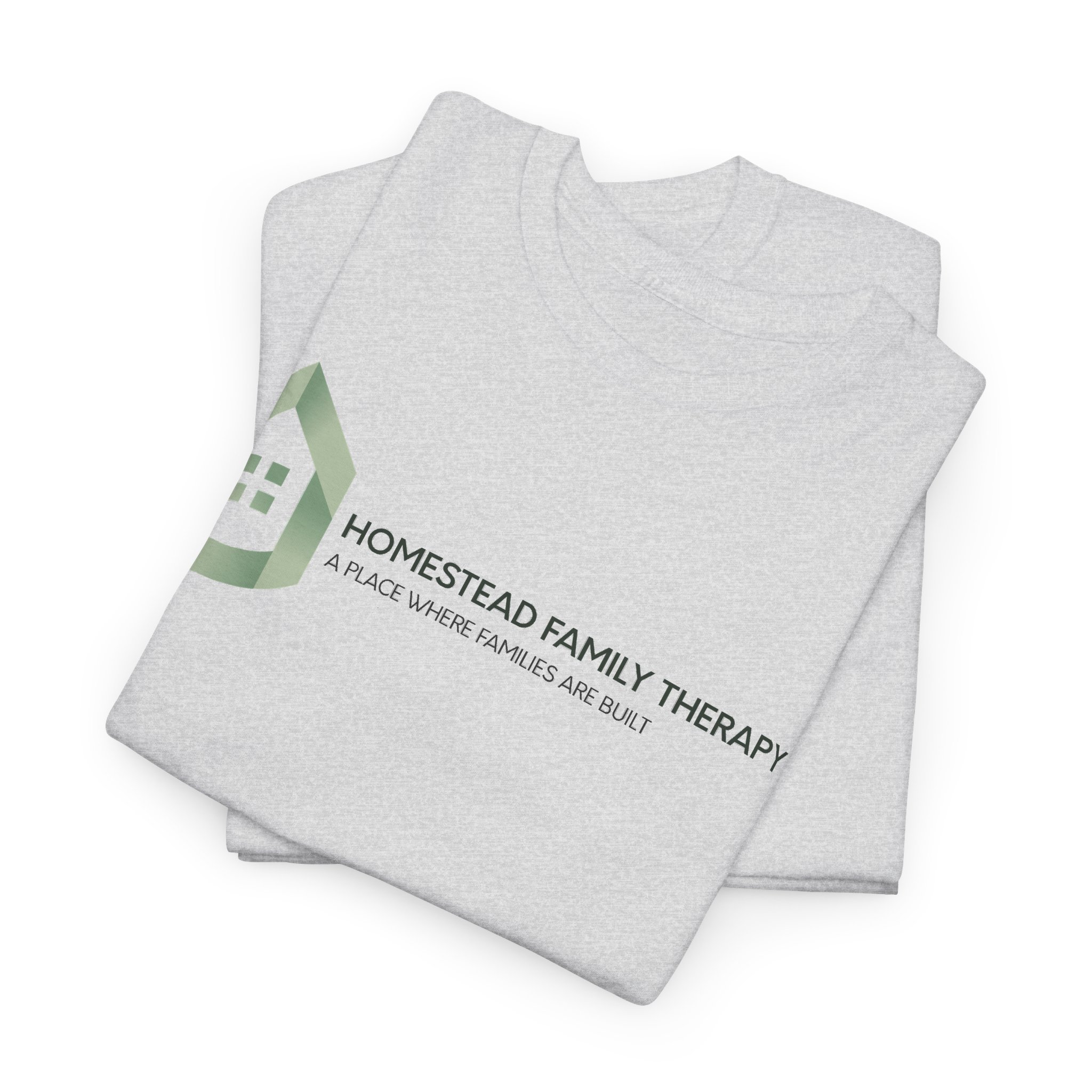 Homestead Family Therapy Logo T-Shirt - Image 13